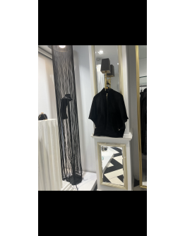 Siyah Fermuarlı Panço